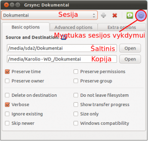 ubuntu grsync schedule